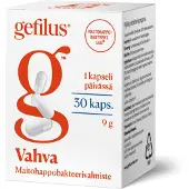 Gefilus Vahva maitohappobakteerivalmiste, 30 kaps.