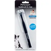 Petosan - Toothbrush 7-15 kg - Hammasharja Medium - Koirat - Koiran hoito ja ravintolisät - Hampaidenhoito