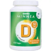 Minnea D-vitamiini 50 μg 300 kaps