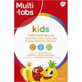 Multi-Tabs Kids Tutti Frutti Monivitamiini 90 purutablettia