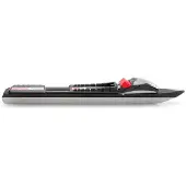 Isvidda Flex With Mounted Rotefella BC Black Retkiluistimet 55 cm