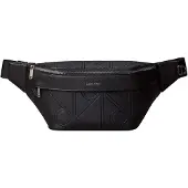 Calvin Klein Vyölaukku 'Embossed Emblem Logo' musta