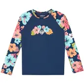 Roxy Morning Flower Lycra Set - Navy - 104