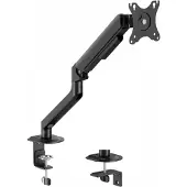 MaxMount Näytön teline mekaanisella jousella 9 kg 17"-32" - Musta