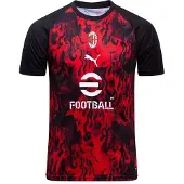 Puma Ac Milan 25/26 Ennen Ottelua Juniori Lyhythihainen T-pait