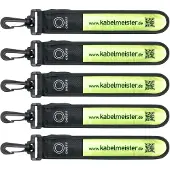 Kabelmeister GA-K001G-5, Ulkona, Keltainen, 26 cm, 4 cm, 5 kpl