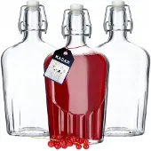 Kadax Setissä 3 kpl. lasipullot 500 ml korkilla