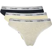 Calvin Klein Thong 3Pk - Multi/patterned - M