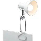 Briloner Fix klipsivalaisin E14 30cm valkoinen/kromi