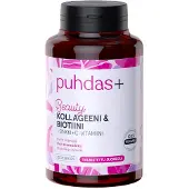 Puhdas+ Beauty Kollageeni&biotiini 120 kaps. ravintolisä