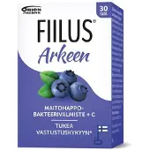 Fiilus Arkeen + C Mustikka 30 purutabletti 30 purutabl
