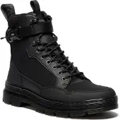 Dr. Martens Combs Tech Mk.02 Black Recycled Hexagon Canvas+Ajax - Black - 43
