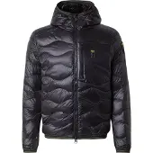 Blauer for man. 26SBLUC03177 Wave Jacket black (L), Casual, Polyester