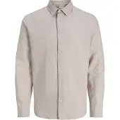 Jack & Jones Breeze Linen Blend Pitkähihainen Kauluspaita