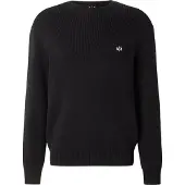 Armani Exchange for man. XM002819AF12930UC001 Pullover Pull black (M), Casual, Cotton