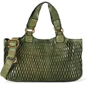 Campomaggi Cosima Shopperit Nahka 26 cm Vihreä