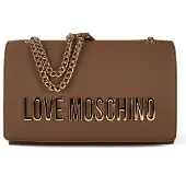 Love Moschino Bold Love Olkalaukku 25 cm Ruskea