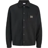 Jack & Jones Jjwaffle Daytona Sweat Overshirt - Black - XL