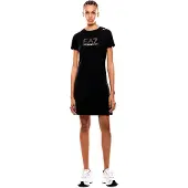 Emporio Armani for woman. 7W000478_AF12500 Alie dress black (3XL), Casual, Viscose, Short sleeve