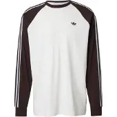 Adidas Originals Paita 'CALI' tummanruskea / valkoinen