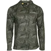 Vision Bamboo Bug & UV Hoodie Camo (Size: Large)