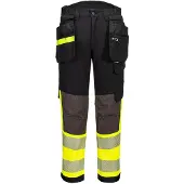 Portwest EV442 Hi-Vis 1-luokan joustavat työhousut (pitkä)