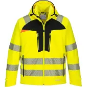 Portwest DX475YBR keltainen Hi-Vis Softshelltakki