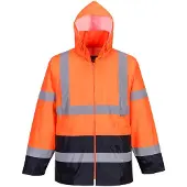 Portwest H443 perinteinen Hi-Vis kontrasti sadetakki