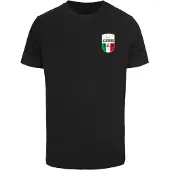 Mister tee Paita 'Azurro Italia' kulta / vihreä / musta / valkoinen