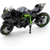 MSZ Metallinen moottoripyörän pienoismalli Kawasaki Ninja H2R, 1:18
