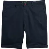 Superdry for man. M7110486A Premium Regular Regular Short Chino Navy (34), Casual, Cotton