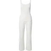 Hunkemoller Pj Cami Jersey Lace Nana - White - M