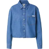 Calvin Klein New Dad Shirt Annapolis Sky - Blue - XS