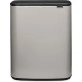 Brabantia Bo touch bin 60 L Soft grey