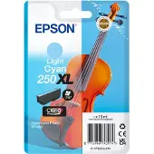 Epson 250XL -mustekasetti, 10 ml, vaaleansyaani