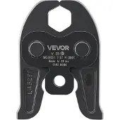 Vevor V28 -puristusleuka, 28 mm:n puristusleuka V-tyypin ruostumattomille teräsputkille, erittäin lujat hiiletetystä teräksestä valmistetut puristusleuat, yhteensopivat 32NK-vakiopuristustyökalujen ka