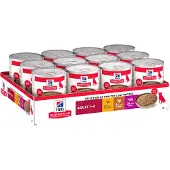 Hill's Pet Nutrition 6x370g Adult 1-6 Light koiran märkäruoka