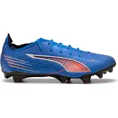 Puma Ultra 6 Carbon Fg Untamed - Sininen/valkoinen/hehkuva Punainen - Nurmi (Fg), koko 40½