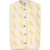 Lollys Laundry Jacell Vest Sl - Yellow - XS