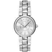 Armani Exchange Analoginen kello hopea