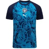 Puma Manchester City Fc 25/26 Ennen Ottelua Juniori Lyhythihainen T-pait
