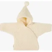 BINIBAMBA Merino Snuggle Takki, Milk, 6-12 kk