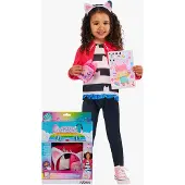 Gabby's Dollhouse Rubies Gabbyn Nukketalo Naamiaisasu Lahjapakkaus, 7-8 vuotta