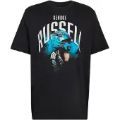Adidas Mercedes-amg Petronas F1 Team George Russell Graphic Lyhythihainen T-paita