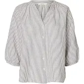 Selected Cleo-alberta Linen Blend 3/4-hihainen Paita