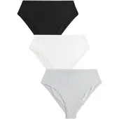 Next Alushousut 'Ultimate Comfort' harmaa / musta / valkoinen