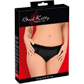 Bad Kitty Black Strap-on Panties