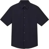 Armani Exchange for man. XM001566AF19193UB101 Premium grey shirt (M), Casual, Polyamide, Short sleeve