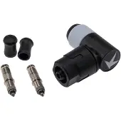 Schwalbe DV-SCV Clik -venttiilien muunnossarja pumppupäällä Dunlop-venttiilille 2 kpl