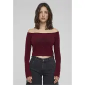 Urban Classics Off Shoulder Glitter Pitkähihainen Paita